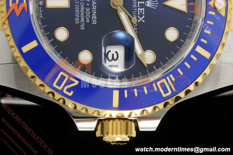 Rolex - Submariner 126613LB 316L 41mm YG/SS Blue RSF A3235