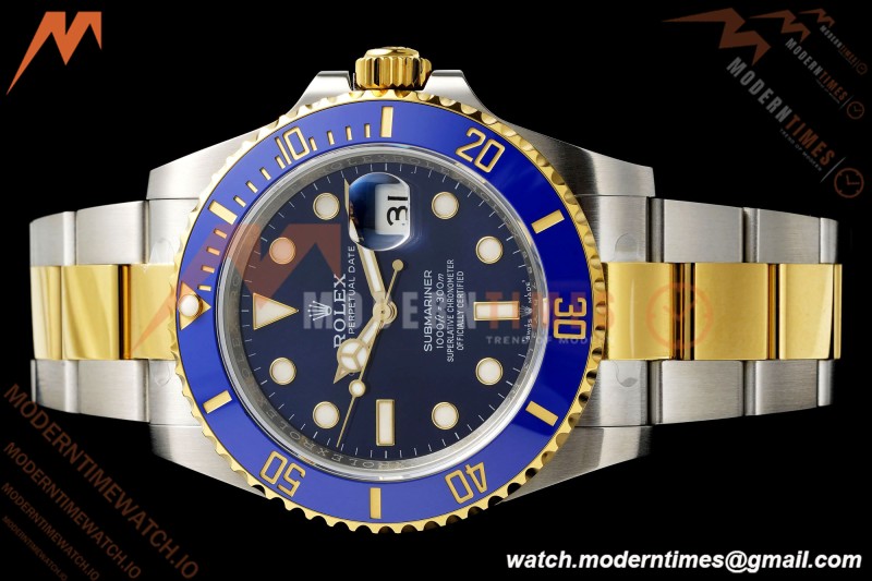 Rolex - Submariner 126613LB 316L 41mm YG/SS Blue RSF A3235