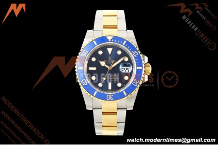 Rolex - Submariner 40mm 116613LB Bluesy 316L YG/SS Blue EWEF SH3135