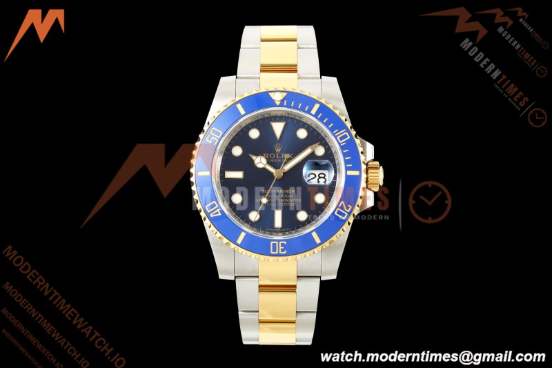 Rolex - Submariner 40mm 116613LB Bluesy 316L YG/SS Blue EWEF SH3135