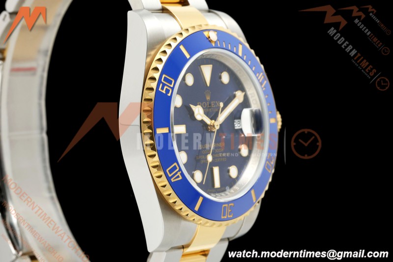 Rolex - Submariner 40mm 116613LB Bluesy 316L YG/SS Blue EWEF SH3135
