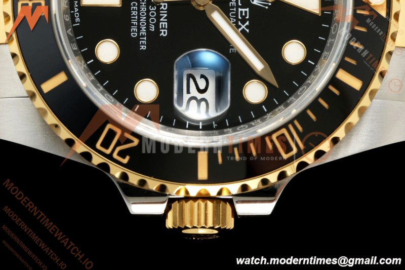 Rolex - Submariner 40mm 116613LN 316L YG/SS Black EWEF SH3135