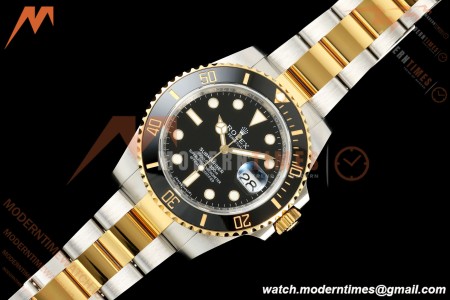 Rolex - Submariner 40mm 116613LN 316L YG/SS Black EWEF SH3135
