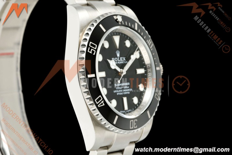 Rolex - Submariner No-Date 40mm 114060 316L SS/SS Black EWEF SH3130