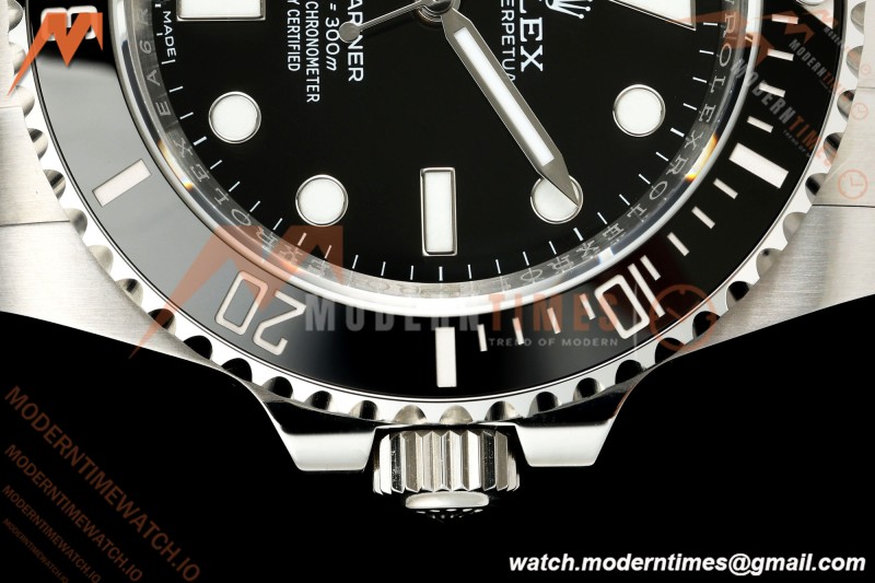 Rolex - Submariner No-Date 40mm 114060 316L SS/SS Black EWEF SH3130