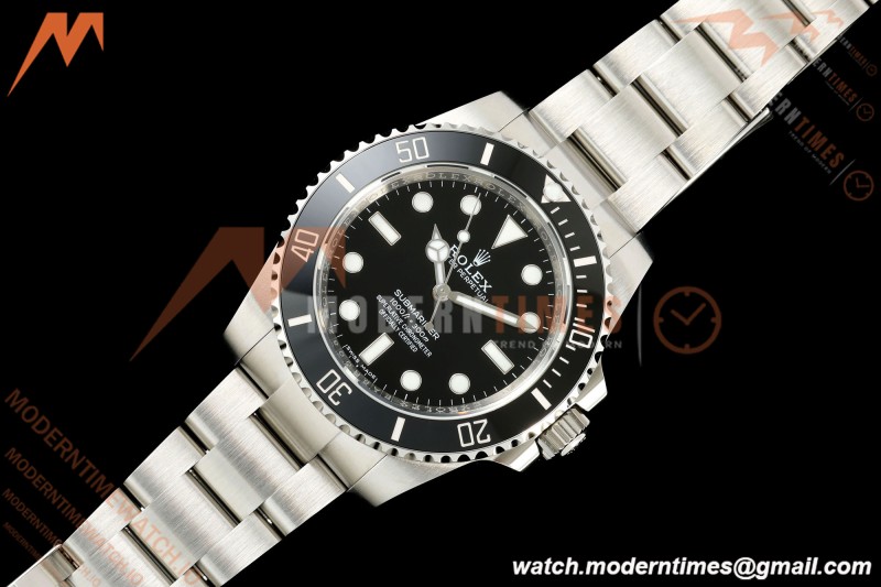 Rolex - Submariner No-Date 40mm 114060 316L SS/SS Black EWEF SH3130