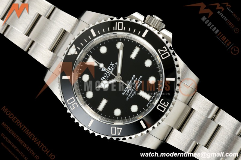 Rolex - Submariner No-Date 40mm 114060 316L SS/SS Black EWEF SH3130