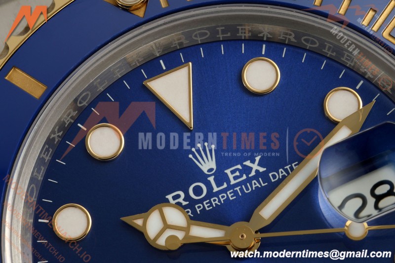 Rolex - Submariner 126613LB Gain Weight 41mm 904L YG/SS Blue RCF VR3235