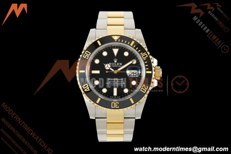 Rolex - Submariner 126613LN Gain Weight 41mm 904L YG/SS Black RCF VR3235