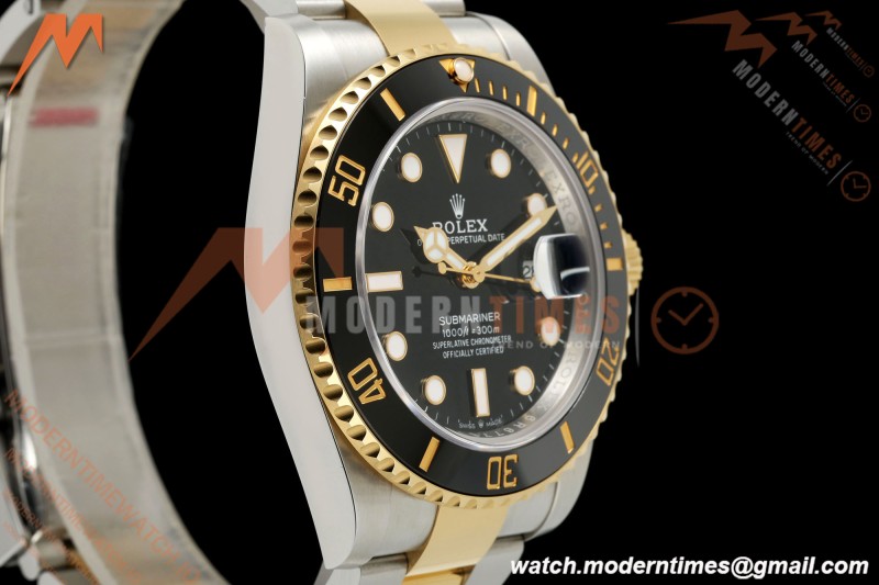 Rolex - Submariner 126613LN Gain Weight 41mm 904L YG/SS Black RCF VR3235