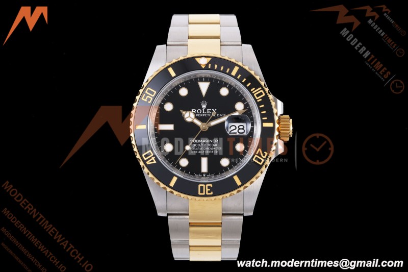 Rolex - Submariner 126613LN Gain Weight 41mm 904L YG/SS Black ARF DD3235 | 롤렉스 - 서브마리너 126613LN 게인 웨이트 41mm 904L 옐로우 골드/스테인리스 스틸 블랙 ARF DD3235