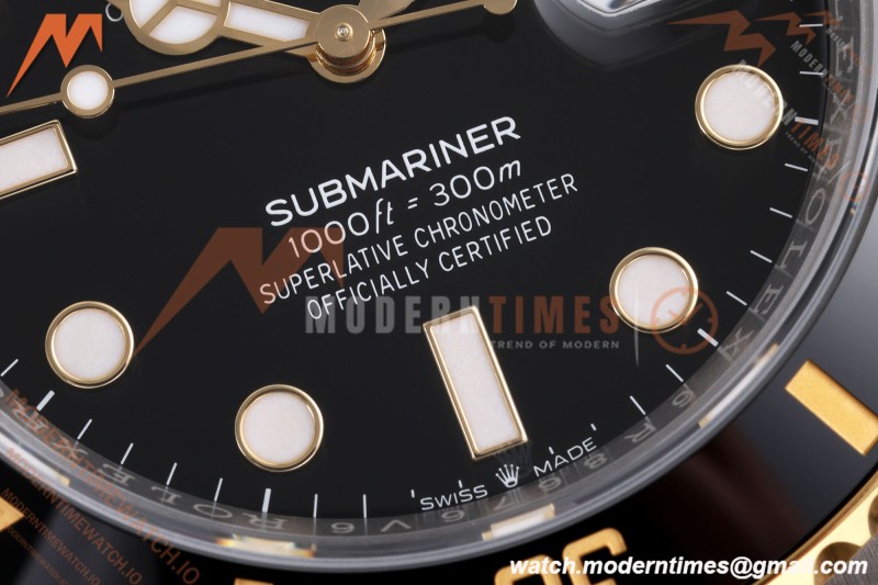 Rolex - Submariner 126613LN Gain Weight 41mm 904L YG/SS Black ARF DD3235 | 롤렉스 - 서브마리너 126613LN 게인 웨이트 41mm 904L 옐로우 골드/스테인리스 스틸 블랙 ARF DD3235