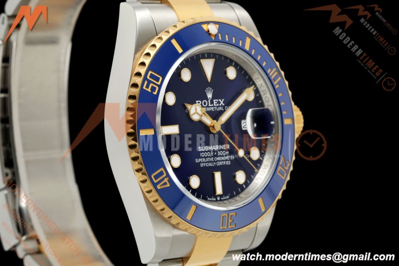 Rolex - Submariner 41mm 126613LB Gain Weight 904L YG/SS Blue VSF V2 VS3235