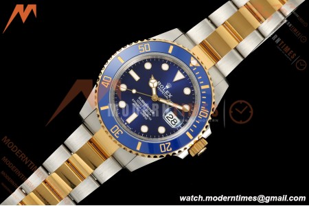 Rolex - Submariner 41mm 126613LB Gain Weight 904L YG/SS Blue VSF V2 VS3235