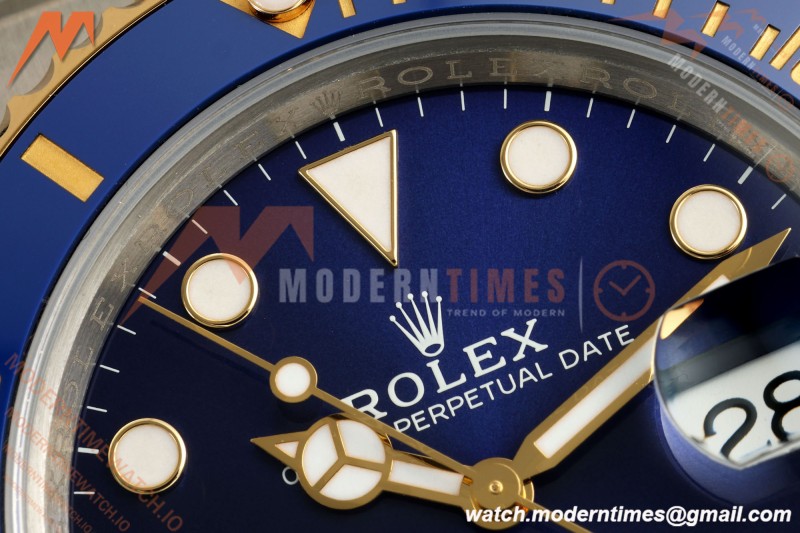 Rolex - Submariner 41mm 126613LB Gain Weight 904L YG/SS Blue VSF V2 VS3235