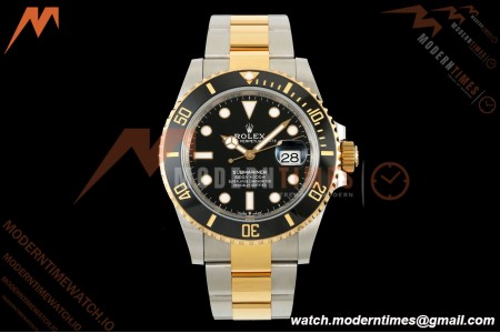 Rolex - Submariner 41mm 126613LN Gain Weight 904L YG/SS Black VSF V2 VS3235
