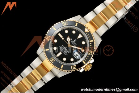Rolex - Submariner 41mm 126613LN Gain Weight 904L YG/SS Black VSF V2 VS3235