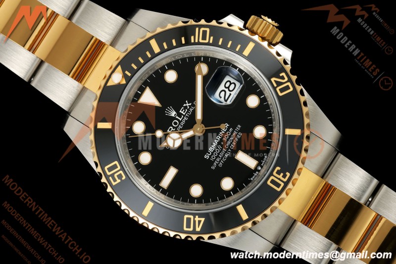 Rolex - Submariner 41mm 126613LN Gain Weight 904L YG/SS Black VSF V2 VS3235 | 롤렉스 - 서브마리너 41mm 126613LN Gain Weight 904L 옐로우 골드/스테인리스 스틸 블랙 VSF V2 VS3235