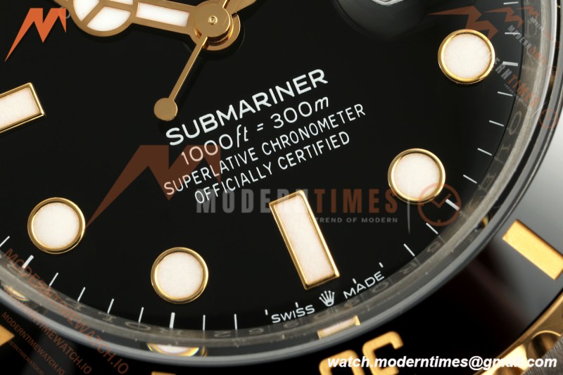 Rolex - Submariner 41mm 126613LN Gain Weight 904L YG/SS Black VSF V2 VS3235 | 롤렉스 - 서브마리너 41mm 126613LN Gain Weight 904L 옐로우 골드/스테인리스 스틸 블랙 VSF V2 VS3235