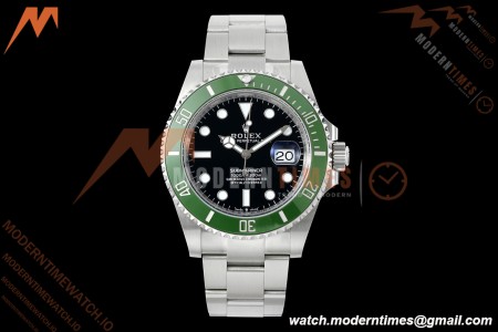 Rolex - Submariner 126610LV Kermit MK II 904L 41mm SS/SS Black Clean Plus DD3235 | 롤렉스 - 서브마리너 126610LV 커밋 MK II 904L 41mm 스테인리스 스틸/스테인리스 스틸 블랙 클린 플러스 DD3235