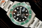 Rolex - Submariner 126610LV Kermit 904L 41mm SS/SS Black VF DD3235
