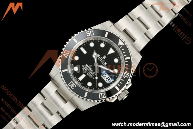 Rolex - Submariner 126610LN 904L 41mm SS/SS Black VF DD3235