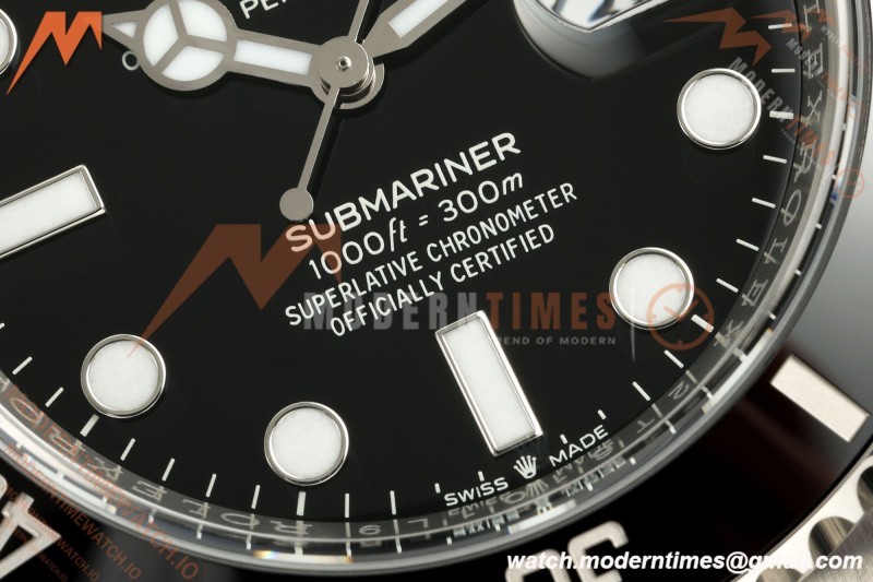 Rolex - Submariner 126610LN 904L 41mm SS/SS Black VF DD3235