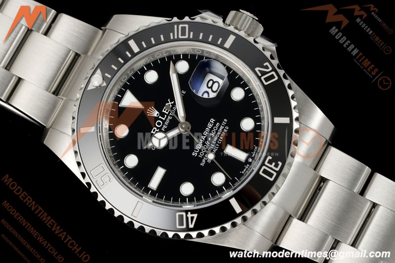Rolex - Submariner 126610LN 904L 41mm SS/SS SS/SS Black Clean Plus DD3235