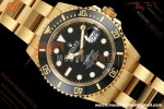 Rolex - Submariner 41mm 126618LN 904L YG/YG Black VF DD3235