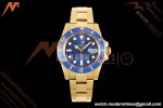 Rolex - Submariner 41mm 126618LB 904L YG/YG Blue VF DD3235