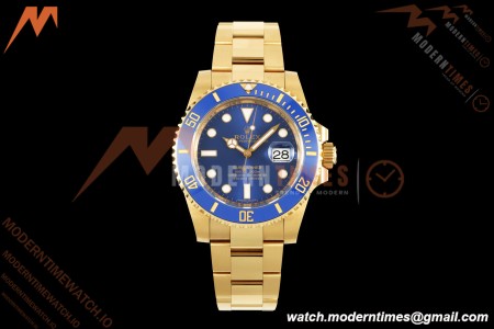 Rolex - Submariner 41mm 126618LB 904L YG/YG Blue VF DD3235
