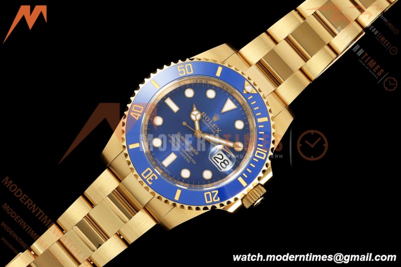 Rolex - Submariner 41mm 126618LB 904L YG/YG Blue VF DD3235