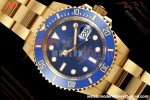 Rolex - Submariner 41mm 126618LB 904L YG/YG Blue VF DD3235