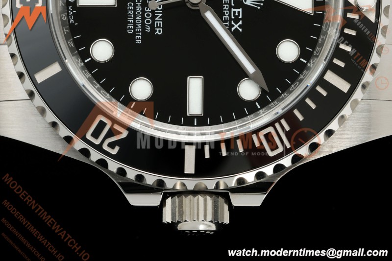 Rolex - Submariner 124060 No Date 904L 41mm SS/SS Black VF DD3230