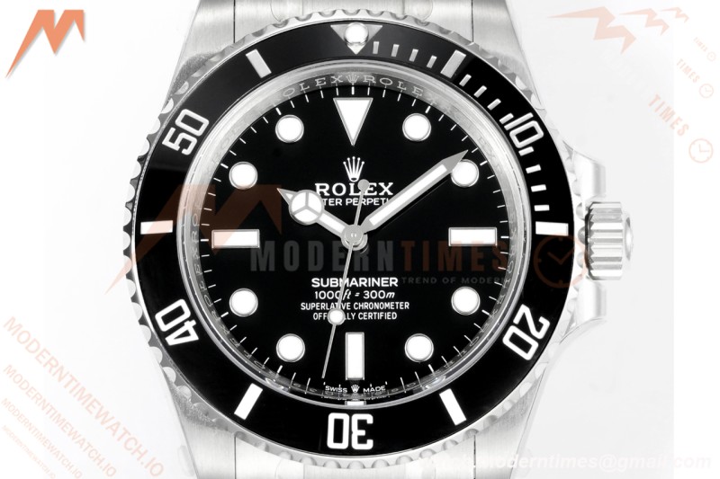 Rolex - Submariner 124060 No Date 904L 41mm SS/SS Black VSF VS3230 | 롤렉스 – 서브마리너 124060 논데이트 904L 스틸 41mm SS/SS 블랙 VSF공장 VS3230