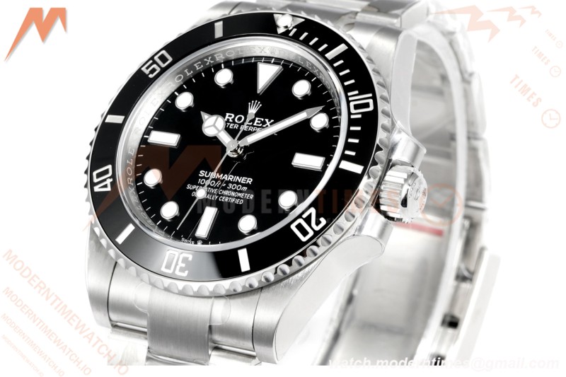 Rolex - Submariner 124060 No Date 904L 41mm SS/SS Black VSF VS3230 | 롤렉스 – 서브마리너 124060 논데이트 904L 스틸 41mm SS/SS 블랙 VSF공장 VS3230