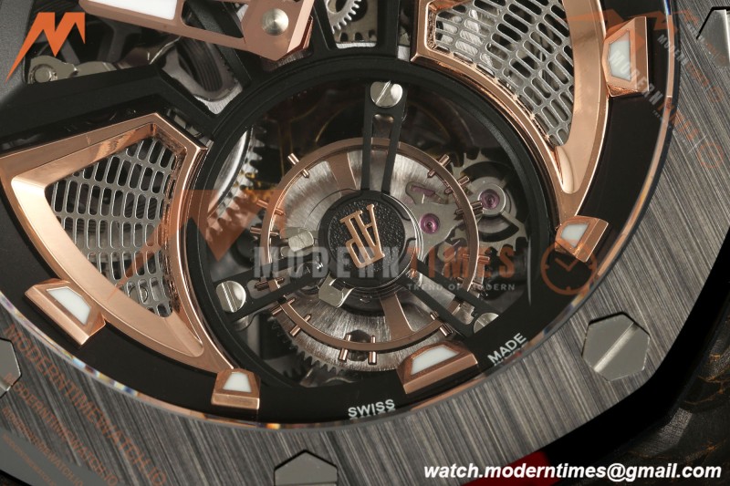 Audemars Piguet - AP Royal Oak Concept 26638F0 42mm FC/RU Black Skeleton RMF Tourbillon