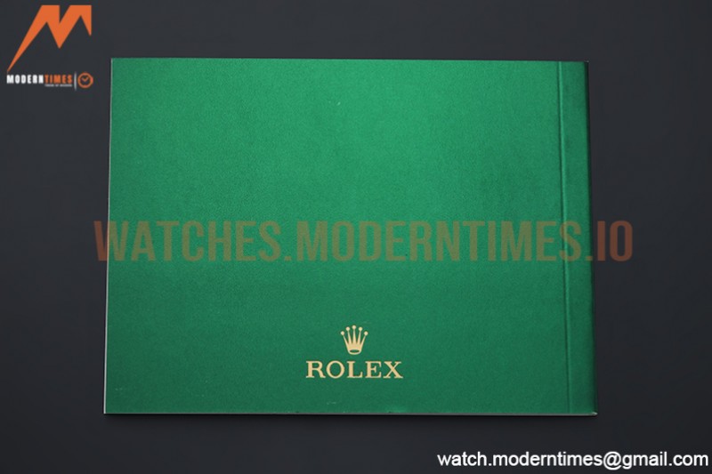 Rolex - Watch Box Set 1:1 Top Version with Pamphlet, Card and Tags