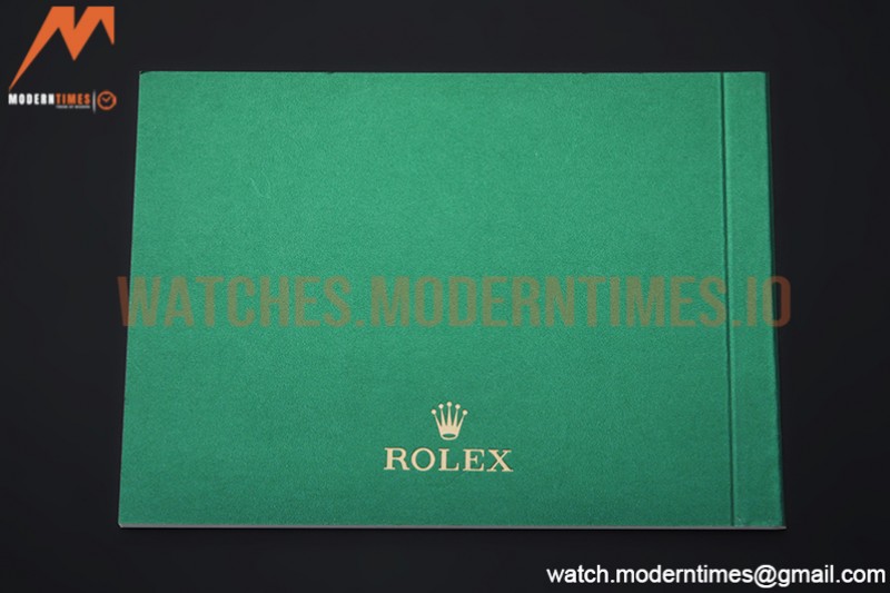Rolex - Watch Box Set 1:1 Top Version with Pamphlet, Card and Tags