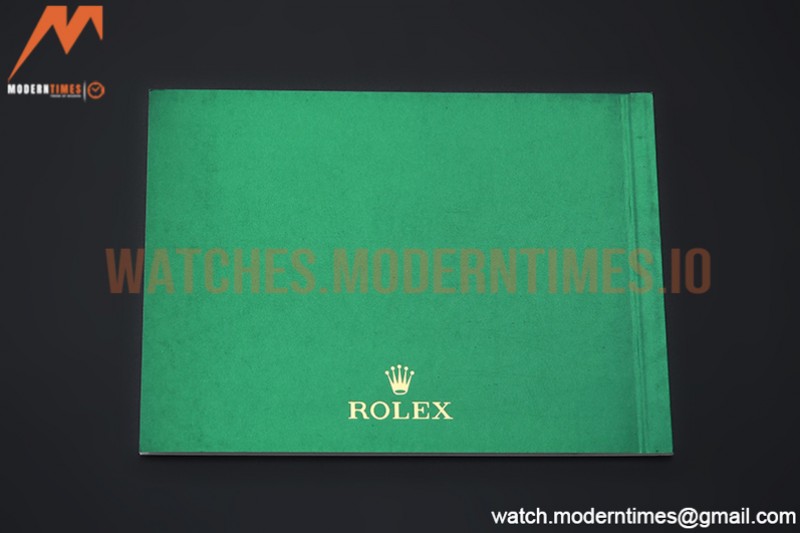 Rolex - Watch Box Set 1:1 Top Version with Pamphlet, Card and Tags