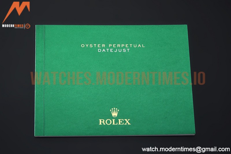 Rolex - Watch Box Set 1:1 Top Version with Pamphlet, Card and Tags