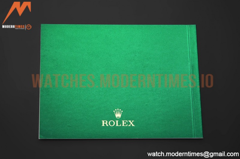 Rolex - Watch Box Set 1:1 Top Version with Pamphlet, Card and Tags