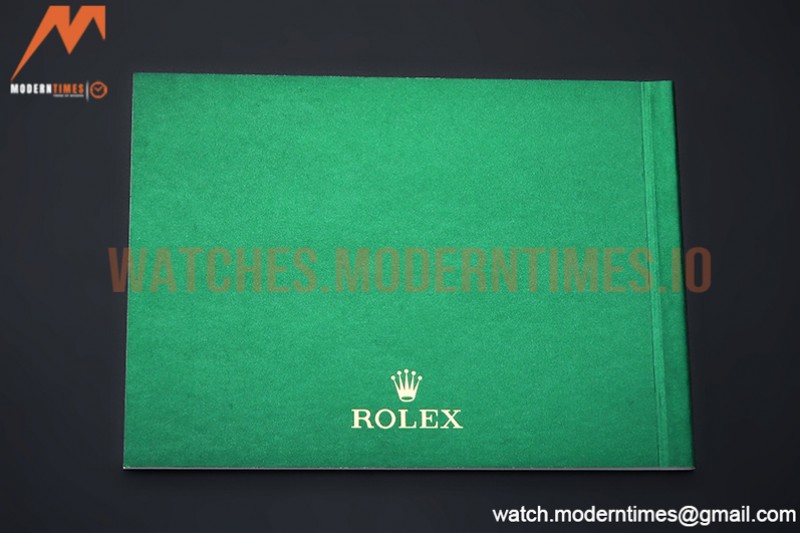 Rolex - Watch Box Set 1:1 Top Version with Pamphlet, Card and Tags