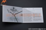Rolex - Watch Box Set 1:1 Top Version with Pamphlet, Card and Tags
