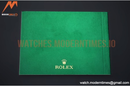 Rolex - Watch Box Set 1:1 Top Version with Pamphlet, Card and Tags