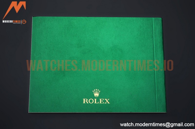 Rolex - Watch Box Set 1:1 Top Version with Pamphlet, Card and Tags