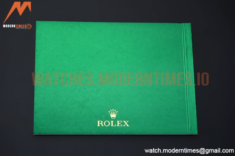 Rolex - Watch Box Set 1:1 Top Version with Pamphlet, Card and Tags