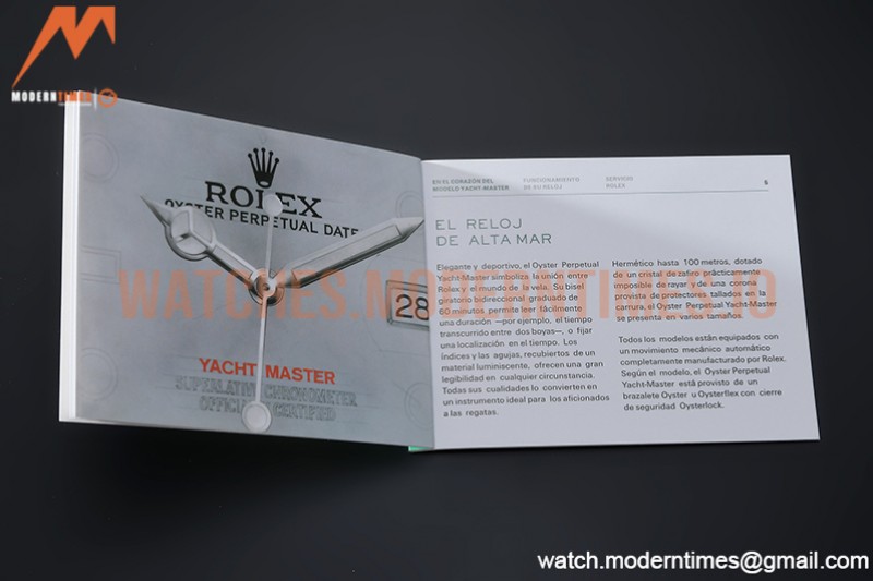 Rolex - Watch Box Set 1:1 Top Version with Pamphlet, Card and Tags