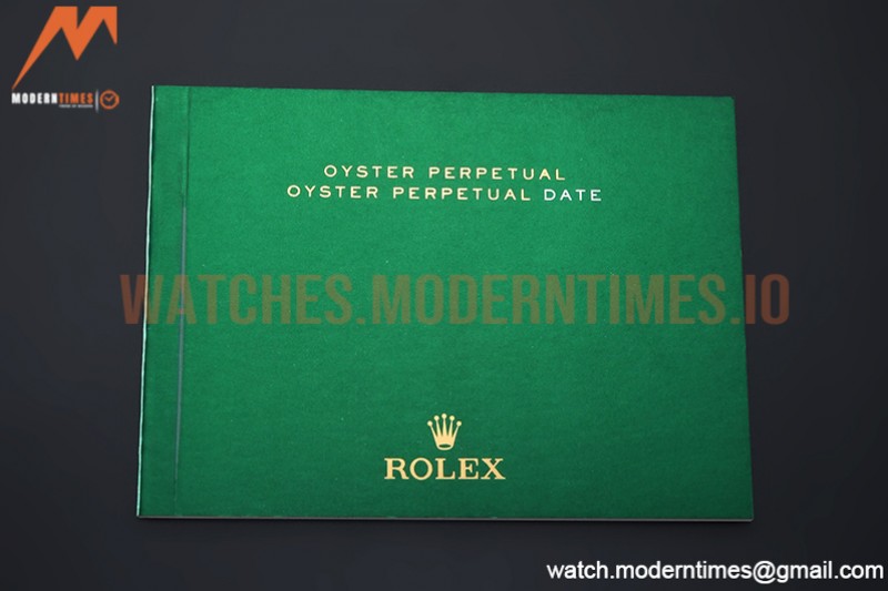 Rolex - Watch Box Set 1:1 Top Version with Pamphlet, Card and Tags
