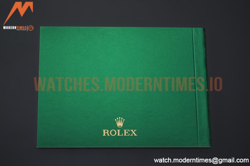 Rolex - Watch Box Set 1:1 Top Version with Pamphlet, Card and Tags